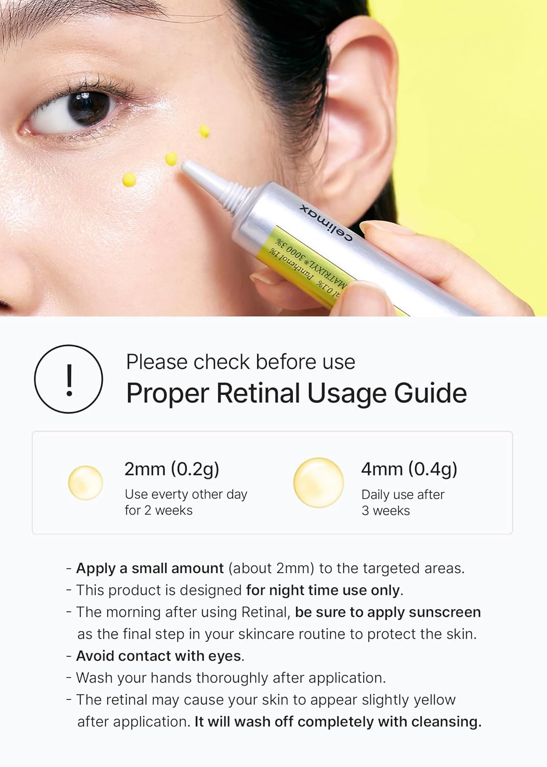 celimax The Vita-A Retinal Shot Tightening Booster 15ml