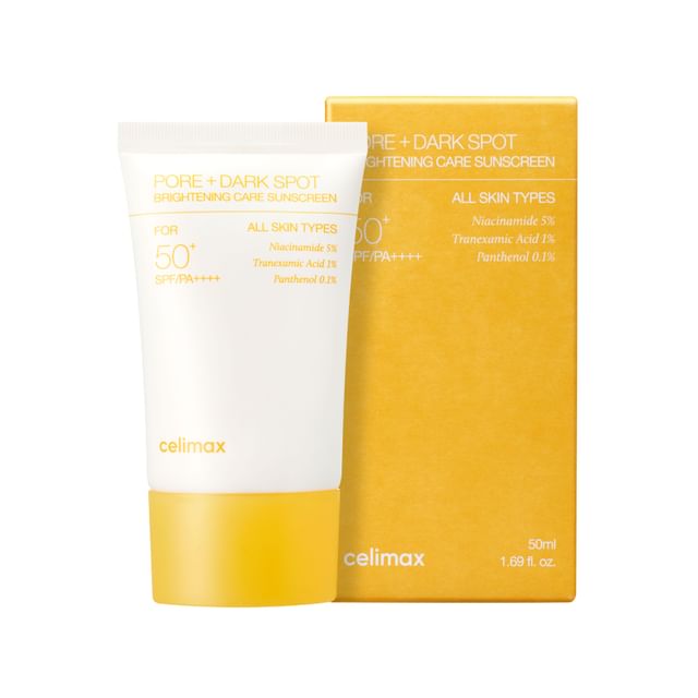 Celimax Pore+Dark Spot Brightening Care Sunscreen SPF 50 PA++++ - 50ml