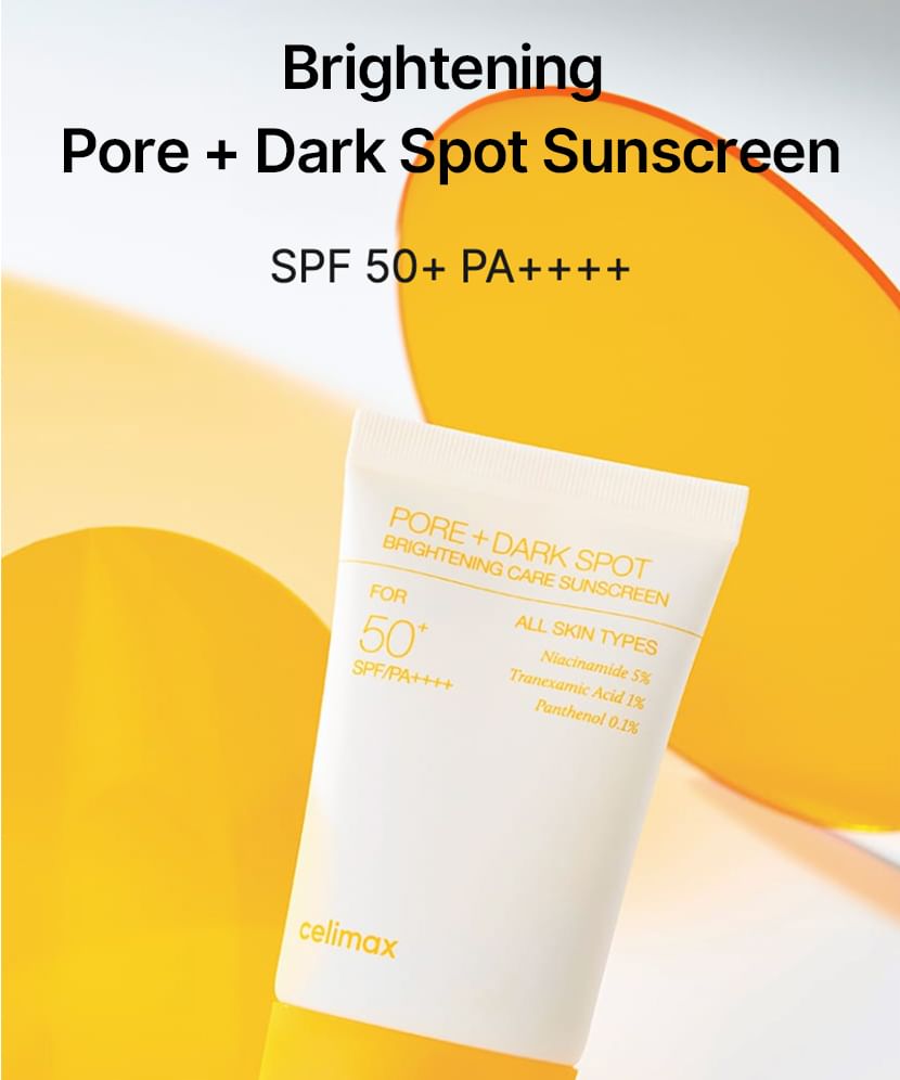 Celimax Pore+Dark Spot Brightening Care Sunscreen SPF 50 PA++++ - 50ml